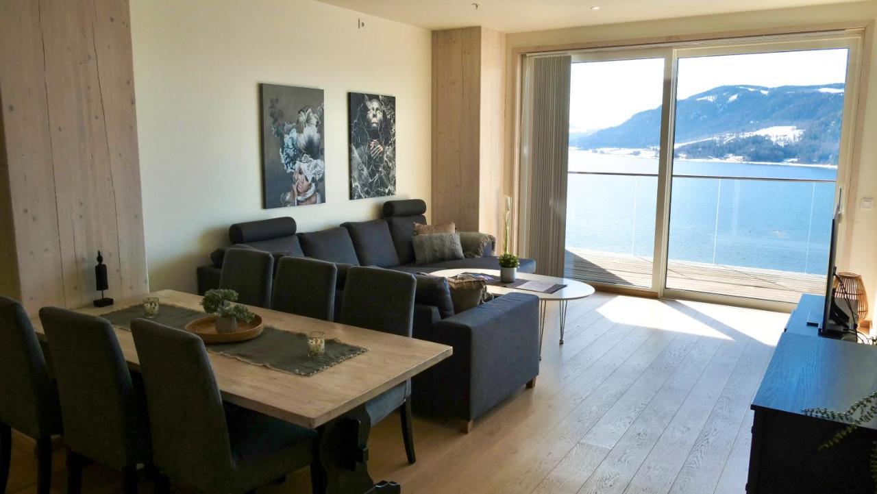Mjos Tower Suite - Lovely Lake View Brumunddal Dış mekan fotoğraf