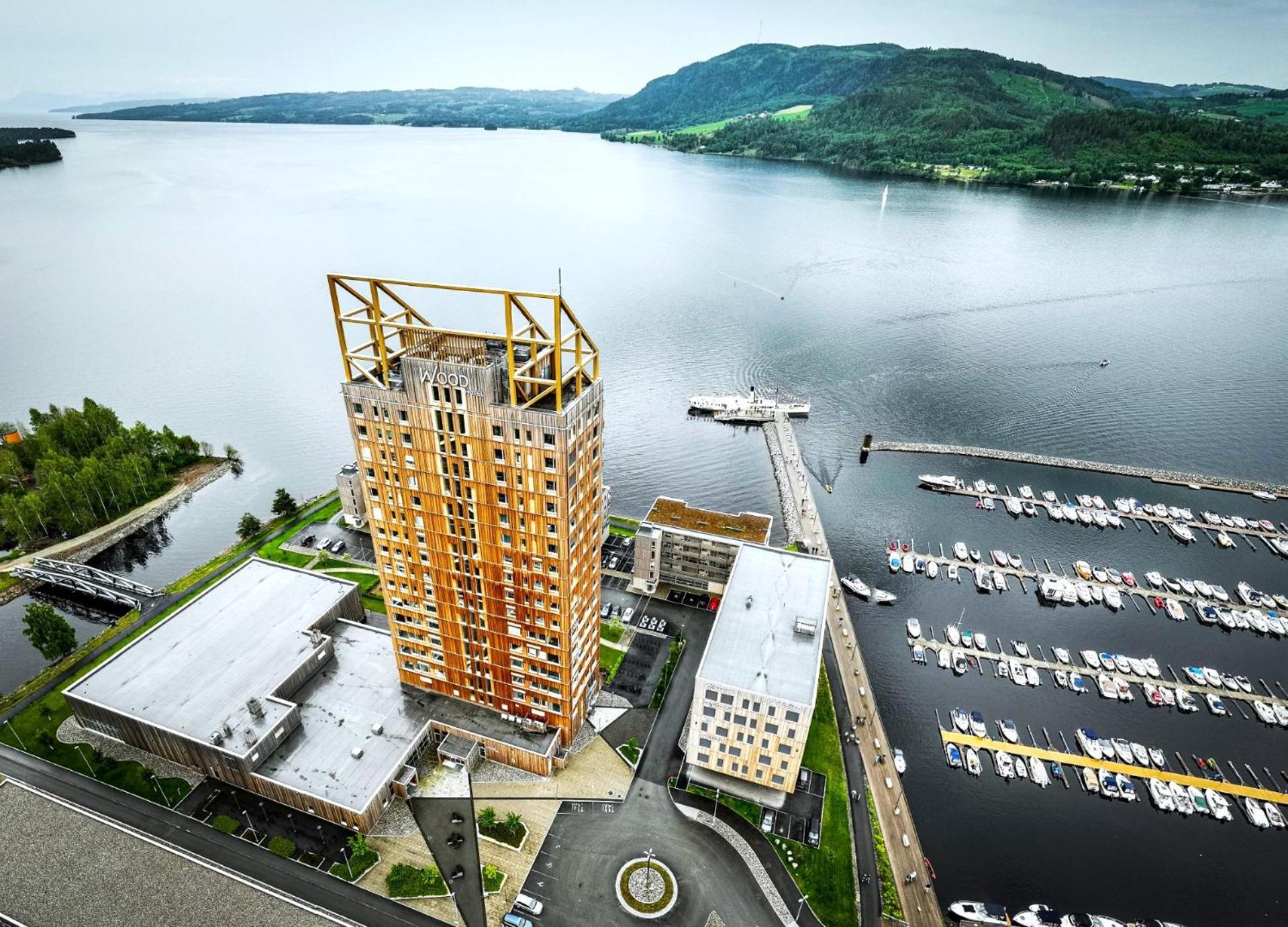 Mjos Tower Suite - Lovely Lake View Brumunddal Dış mekan fotoğraf